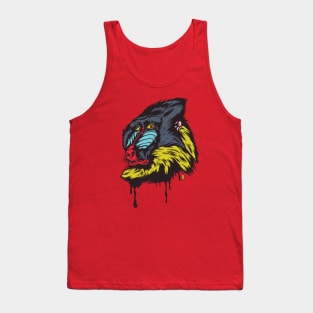 Art Mandrill Tank Top